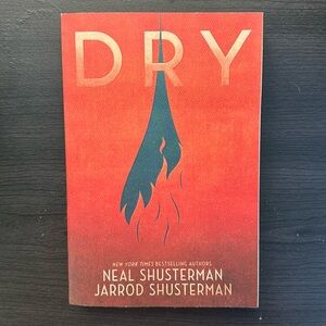 Like New Book Dry By Bestselling Authors Neal Shusterman and Jarrod Shusterman